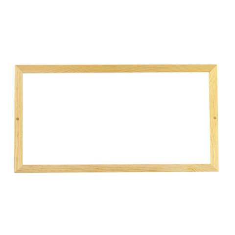 čtvercový tvar topného panelu, dřevěné provedení - barevné provedení ve stylu smrku